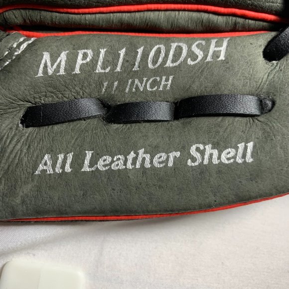 Rawlings Leather Youth Base Ball Glove 11" Grey NWOT - Picture 3 of 6